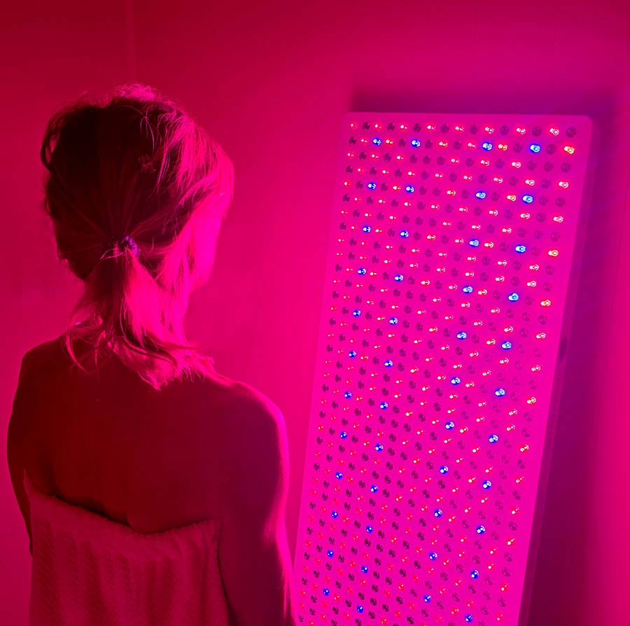 Red Light Therapy Room